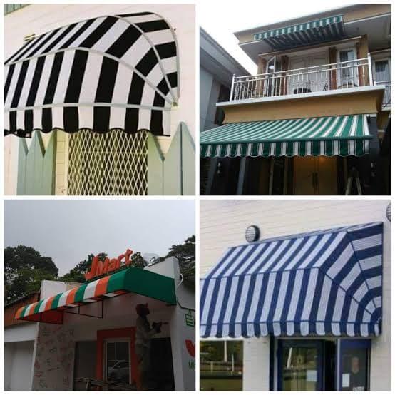 Jual Canopy Kain Awning Kain Kota Tangerang Selatan Mulpih Decoration Tokopedia