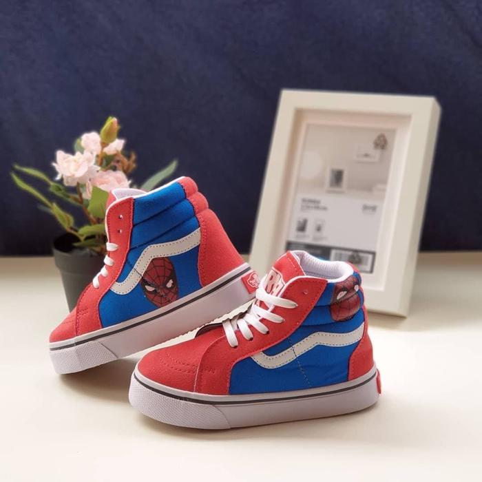 Marvel Spider Spiderman Vans Toddler Size Buy Adidas Red X Marvel
