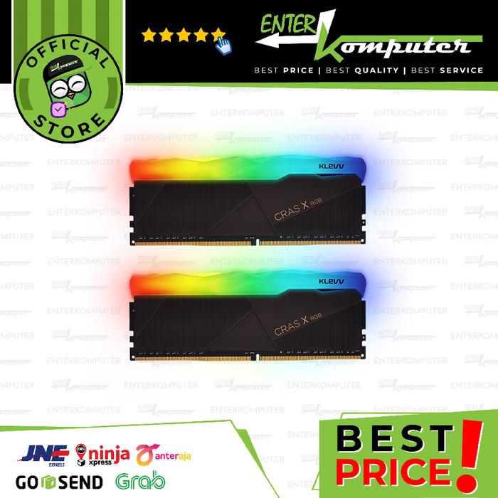 Gambar KLEVV DDR4 CRASS X RGB PC28800 3600MHz 32GB (2X16GB) RGB LED/ RAM 32GB dari Enter Komputer Official undefined Tokopedia