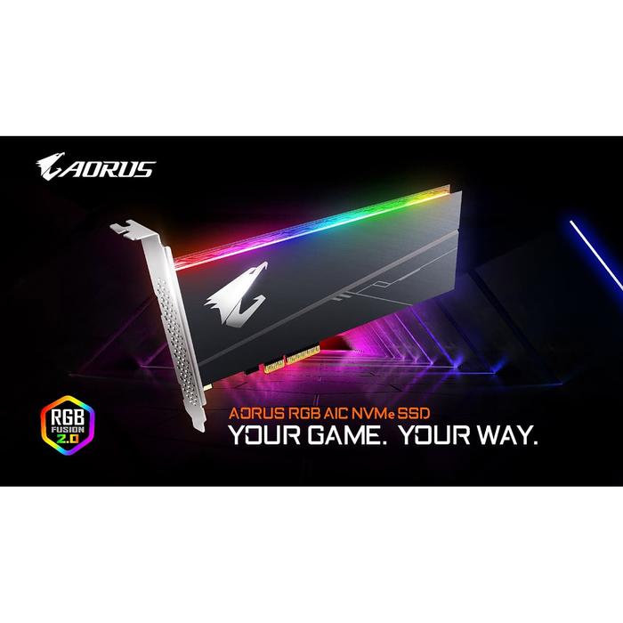 Aorus Nvme Ssd Aorus 512gb Aorus Rgb Aic Nvme 512gb Pcie