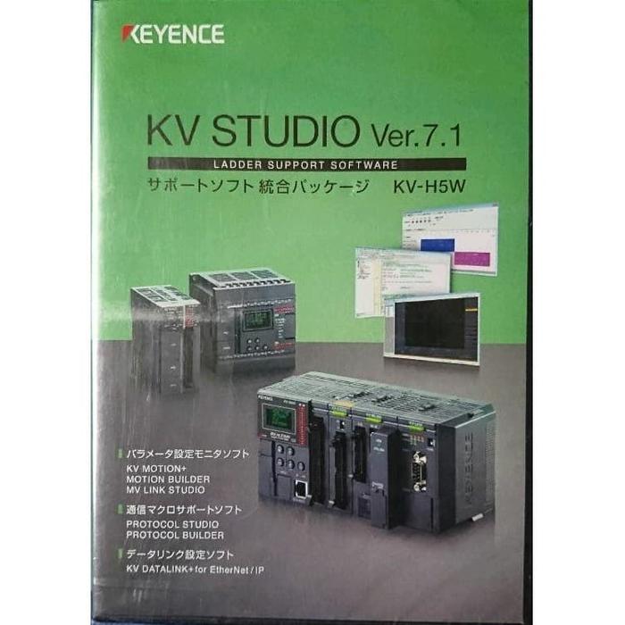 KEYENCE】キーエンス KV-STUDIO 7.1 英語版 KV-H5WE 【公式通販】