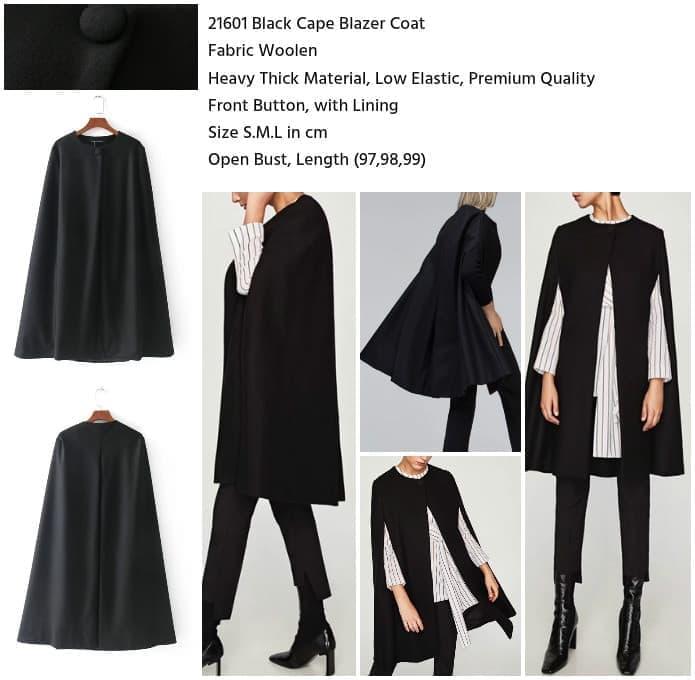 caped coat