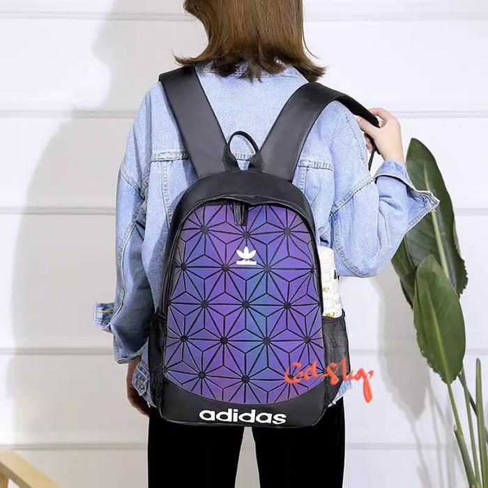 Gambar Adidas Backpack - Tas Ransel 3D Hologram High Quality - Dazzle dari GD SHOP JKT undefined Tokopedia