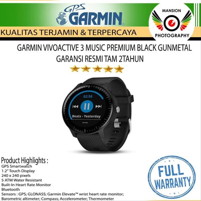 Jual GARMIN VIVOACTIVE 3 MUSIC PREMIUM 