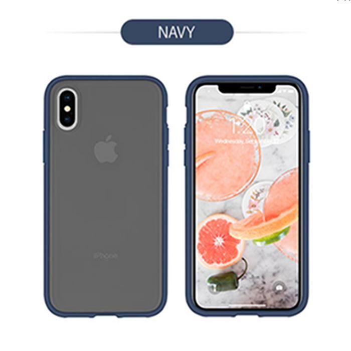 Gambar GOOSPERY iPhone XR Peach Garden Bumper Case - Navy dari Goospery Indonesia undefined Tokopedia