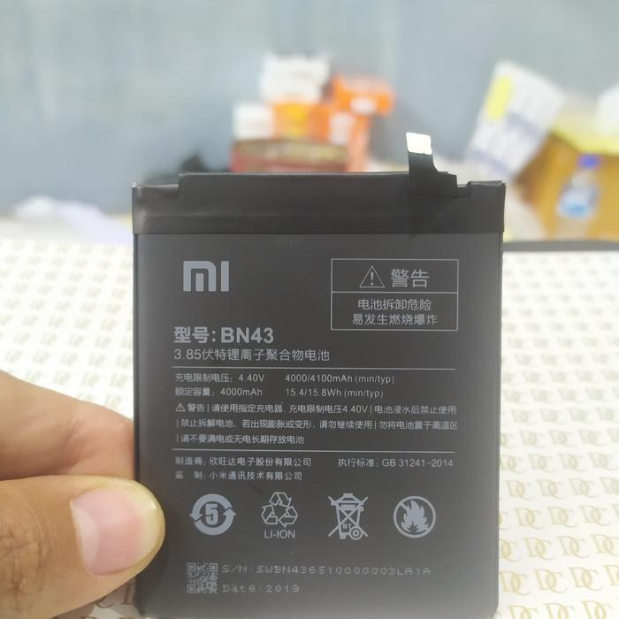 Jual Battery Baterai Xiaomi Redmi Note 4x Snapdragon Bn43 Original 100 Jakarta Barat D Comshop Tokopedia