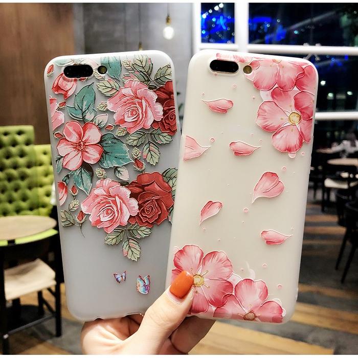 Gambar 3D Relief Flower Phone Case Oppo A3 A3s A83 A79 F1s dari Aghista Official undefined Tokopedia