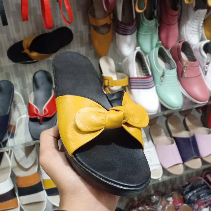 Gambar SANDAL KULIT GARUT TERMURAH CL14 dari Elcahya Leather undefined Tokopedia