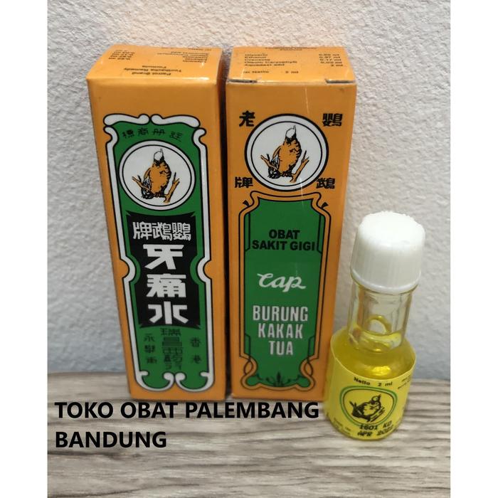 Jual Obat Sakit Gigi Cap Burung Kakak Tua Kota Bandung Toko Obat Palembang Tokopedia