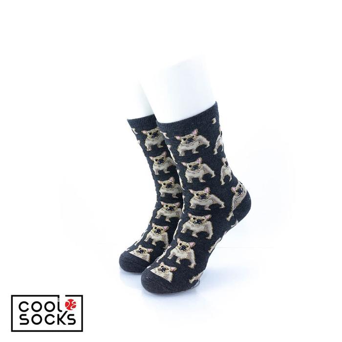 Gambar CoolDeSocks Original | Kaos Kaki Motif - Pug Black (Q) dari CoolDeSocks undefined Tokopedia