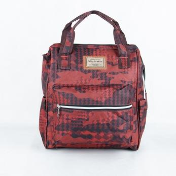 Gambar Polo Rise Tas Ransel Laptop-Ransel Wanita Motif Anello Art Army 8203 - Merah dari PoloRise undefined Tokopedia