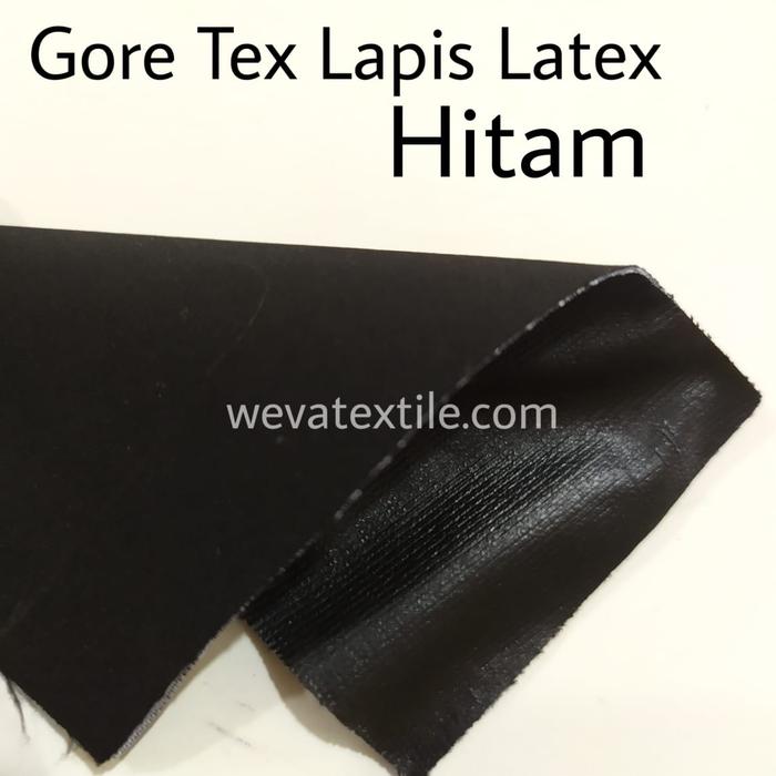 Jual Bahan Kain Gore Tex Lapis Latex Bahan Jeket Waterproof Hitam Kota Surabaya Weva Garment Textile Tokopedia