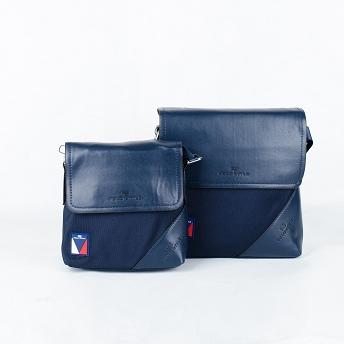 Gambar Polo Style Tas Selempang Set 2-Tas Selempang Laptop Pria Art 8303 - Biru dari PoloRise undefined Tokopedia