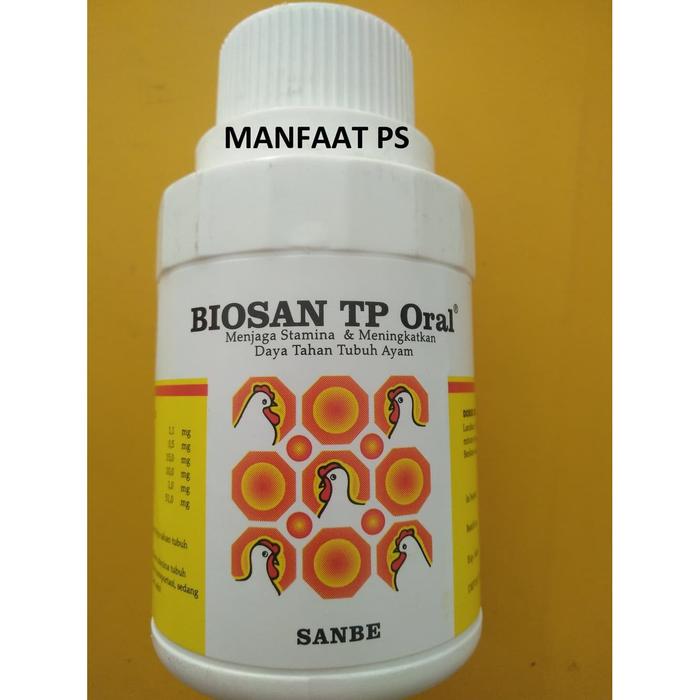 Gambar BIOSAN TP ORAL 100 ml obat unggas produksi sanbe dari manfaat ps undefined Tokopedia