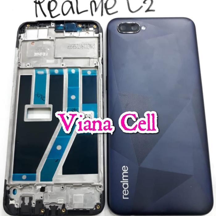 Jual FRAME LCD BACK DOOR BACKDOOR HOUSING FULLSET OPPO A1K REALME
