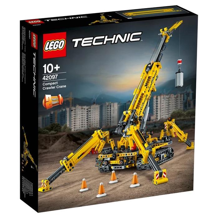 Gambar Lego 42097 COMPACT CRAWLER CRANE Technic dari Derek & Dustin Toyshop undefined Tokopedia