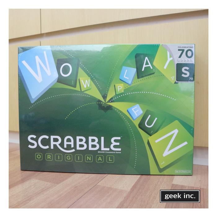 Gambar Original Mattel - Scrabble - Board games dari Geek Inc undefined Tokopedia