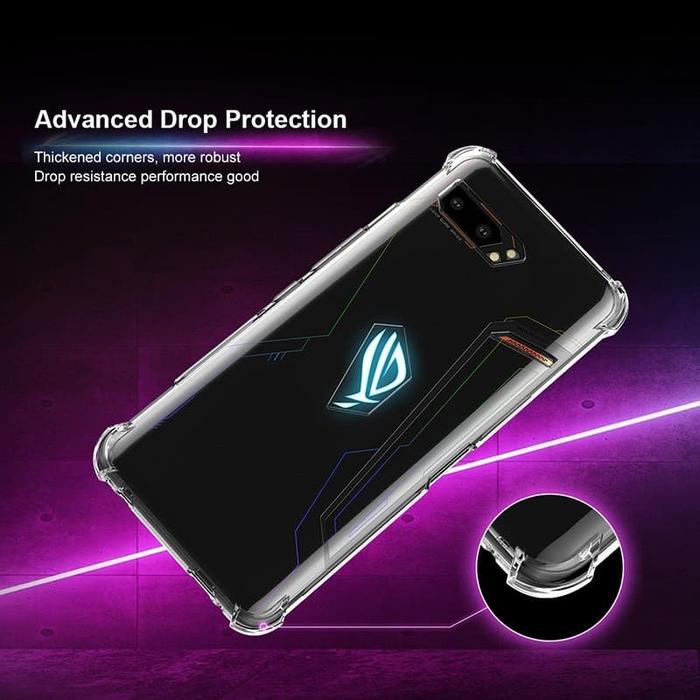 Gambar Original Case ASUS ROG PHONE 2 SOFTCASE TRANSPARAN SHOCKPROOF dari 7dayAcc undefined Tokopedia