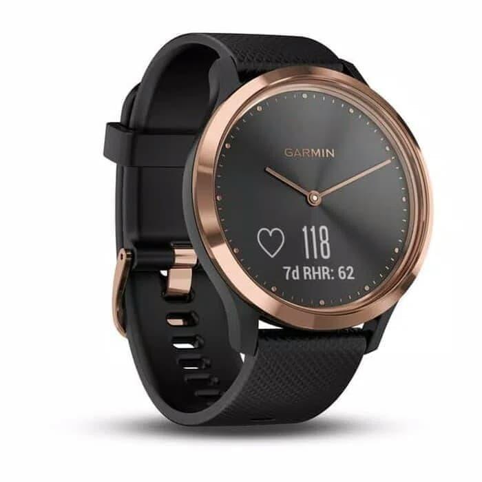 Jual Garmin Vivomove HR Sport Rose Gold-Black Band Original - Jakarta Utara  - yudhistira jaya | Tokopedia