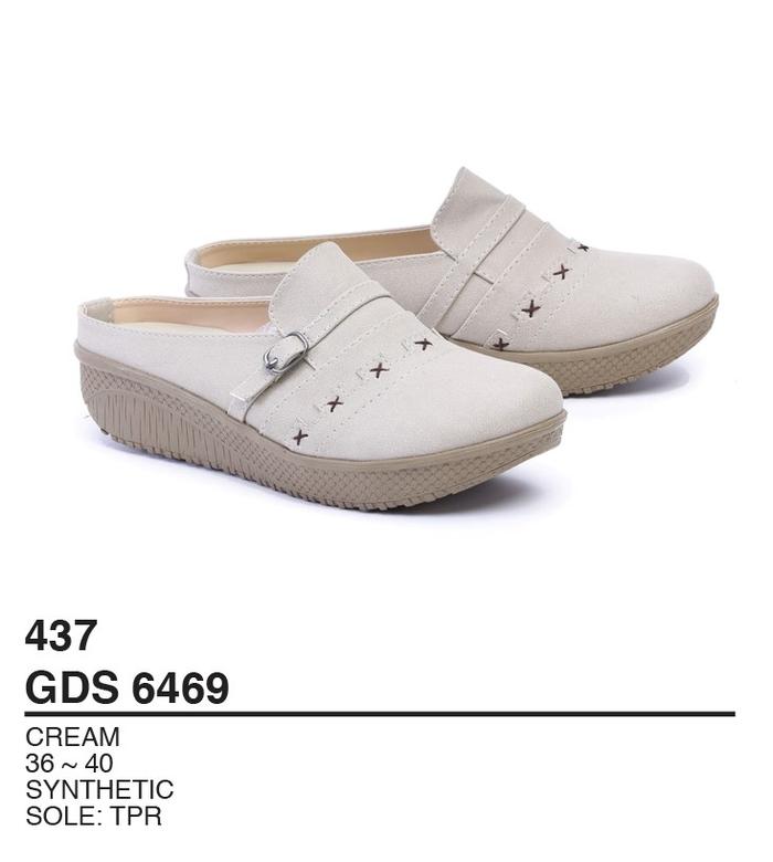 Gambar Garsel Shoes - Sepatu Bustong Wanita GDS 6469 CREAM - 36 dari Pakaian Distro Bandoeng undefined Tokopedia