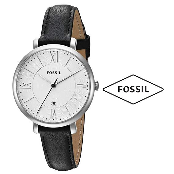 Jual Fossil ES3972 Jacqueline Leather Black Original Plus TinBox. Kota Surabaya Charlottewacth Tokopedia
