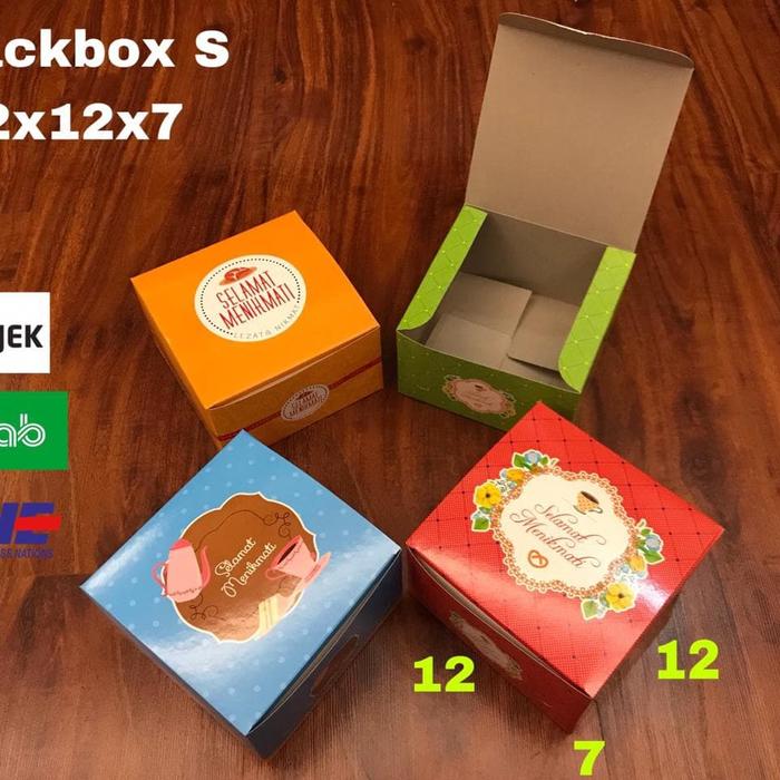 Gambar Snack Box S 12.12.7 Kotal Kue Kotak Snack Hajatan Kotak Makanan dari flowerkardus undefined Tokopedia