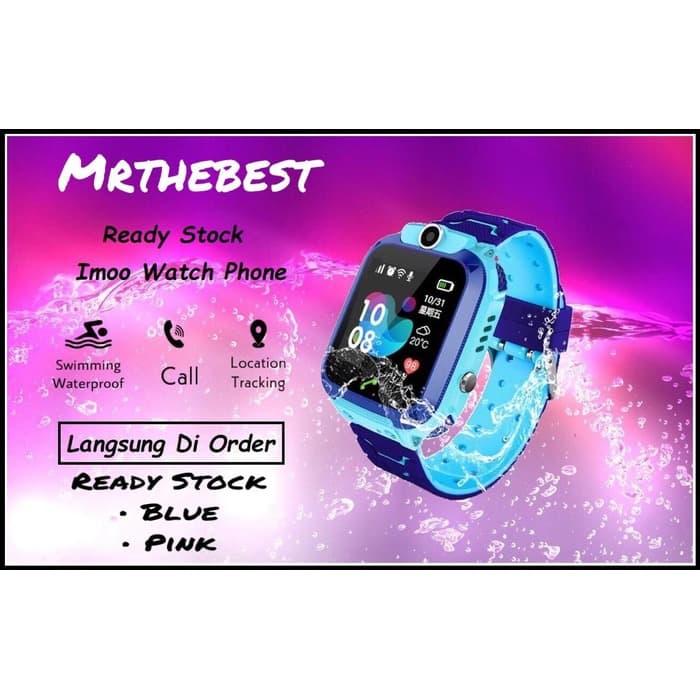 Gambar jam tangan anak imo original waterproof bisa video call dan melacak - pink dari vitra jaya shop undefined Tokopedia