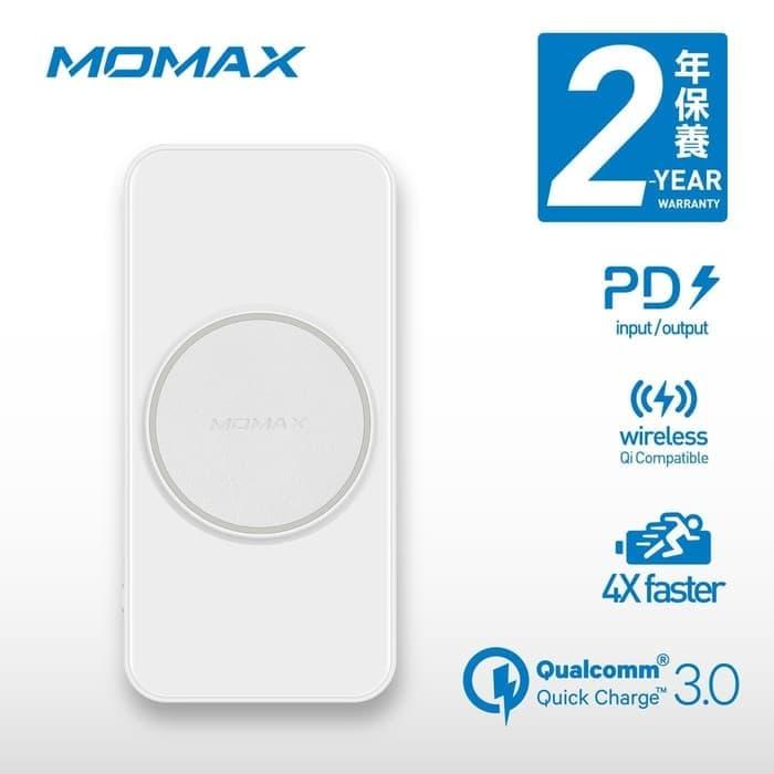 Gambar Powerbank Momax 10000mAh 3in1 Wireless Power bank IP83W Q Power 3 dari mix acc888 undefined Tokopedia
