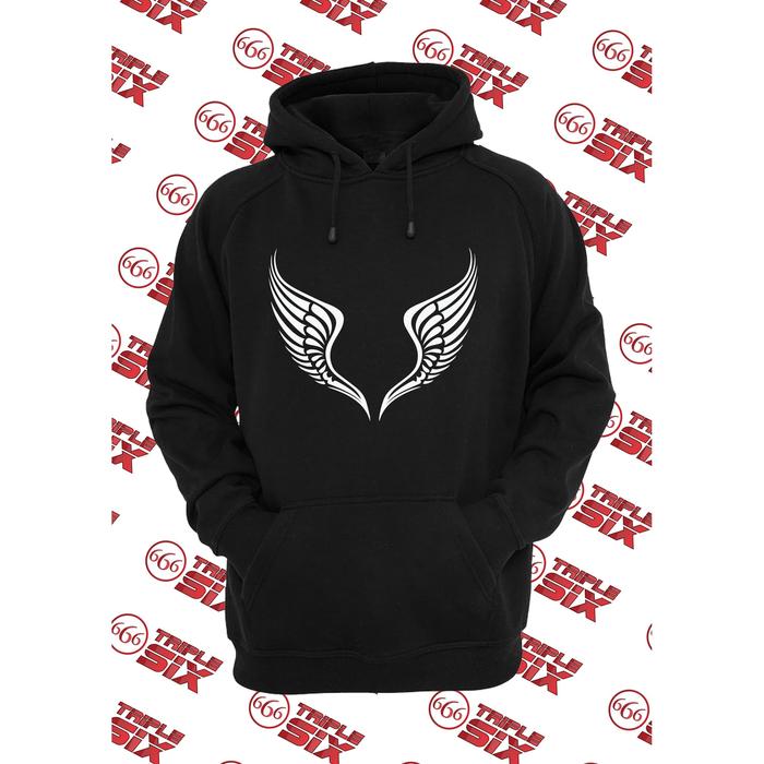 Gambar Jaket Hoodie PREMIUM Angel Wings Sayap Malaikat Keren dari Importir Polyflex undefined Tokopedia