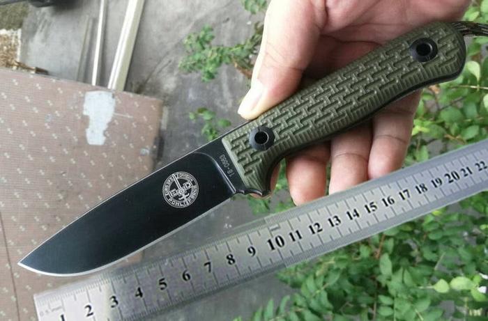 Gambar fixed blade knife hunting survival knives Niolox blade G10 handle dari Hasanstore1 undefined Tokopedia
