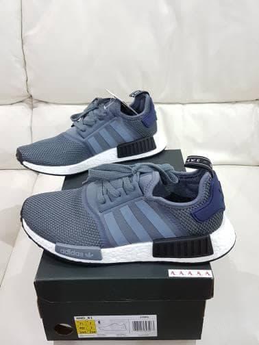 Jual Adidas Nmd R1 Casual Grey Blue 