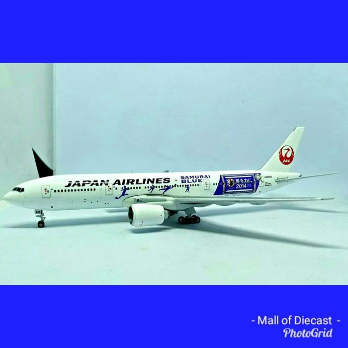 JAL サムライブルー2018 応援ジェット1号機 BOEING-777-200（1/200 