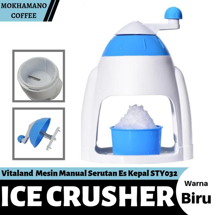 Gambar Vitaland Ice Crusher Serutan Es Mesin Serut Es Kepal Ice Shaver STY032 dari Mokhamano Coffee undefined Tokopedia