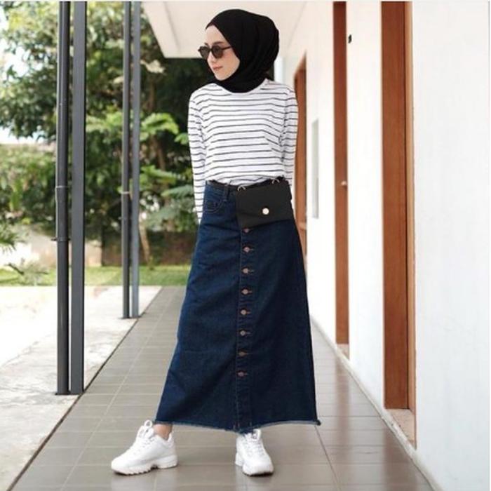 Jual Rok Jeans Terbaru Jakarta Selatan Dua Putri Shop Tokopedia