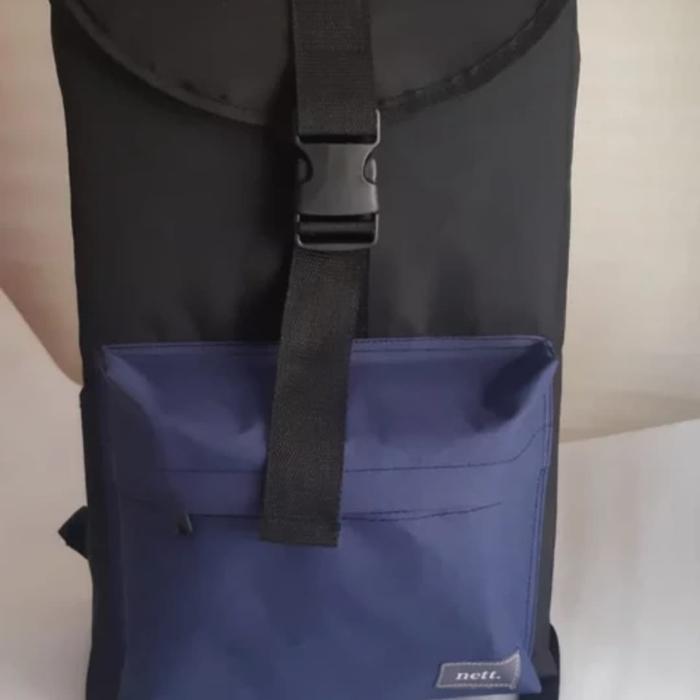 Jual tas kuliah backpack ransel ada slot laptop