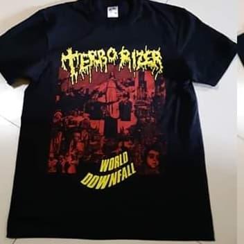 Jual T-SHIRT TERRORIZER World down fall 