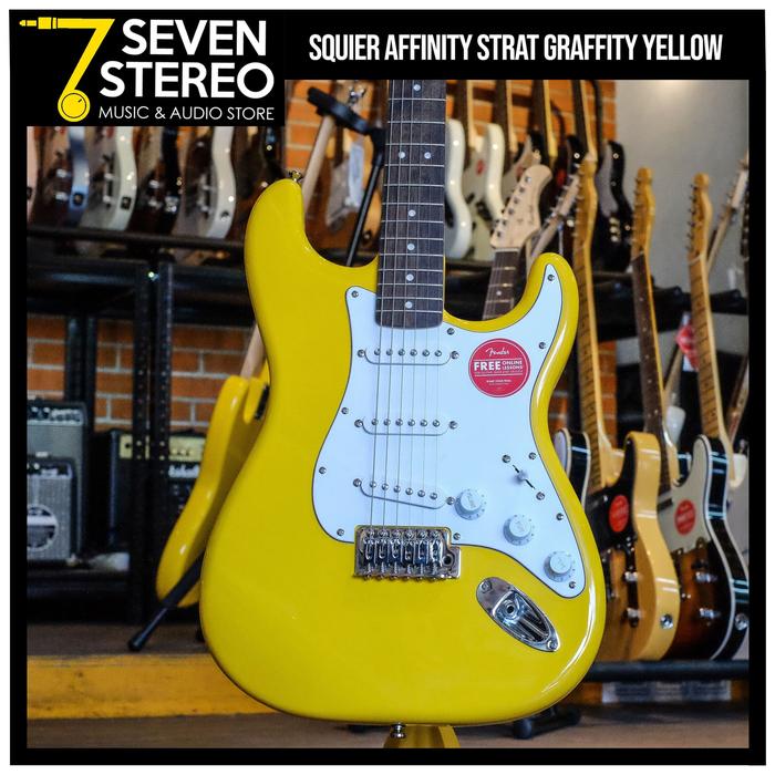 Squier 温く STRAT by Fender Affinity スパロゴ 売買された 