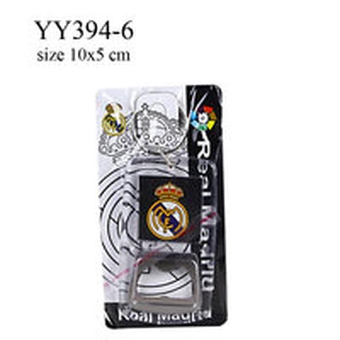 Gambar Gantungan kunci pembuka botol klub bola Real madrid YY394-6 dari y3shop official undefined Tokopedia