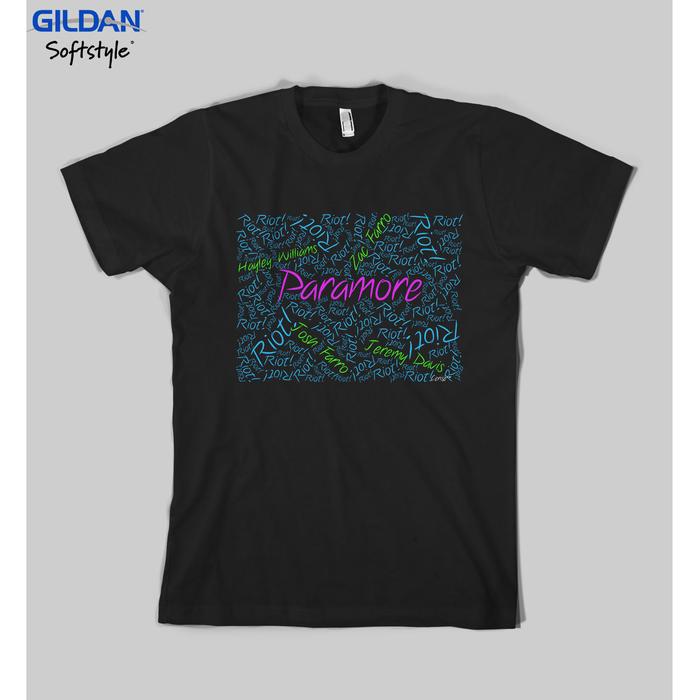 Gambar Galtoob - Kaos Band - Paramore - Wallpaper - Hitam, L dari Galtoob undefined Tokopedia