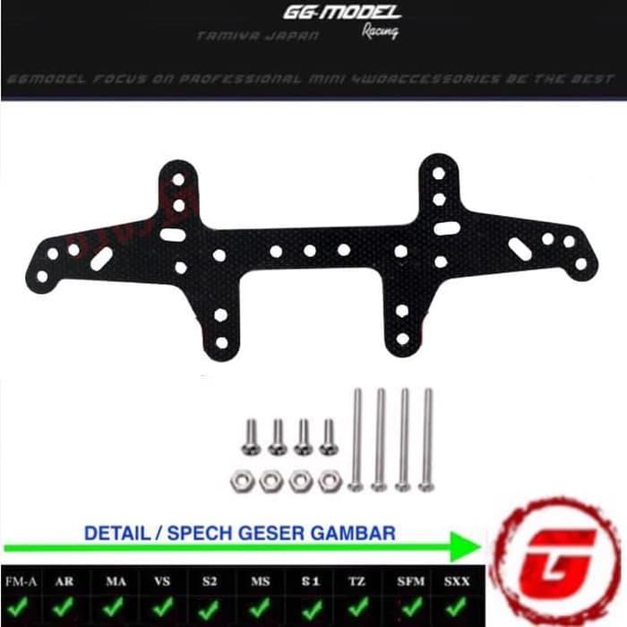 Gambar REP TAMIYA 15430 FRP REAR MULTY ROLLER SETTING - Hitam dari TAMIYA PROGRESS undefined Tokopedia