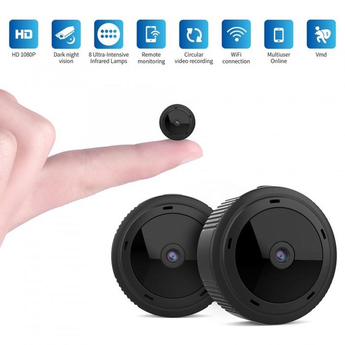 W10 Mini Hd 1080p Night Vision Motion Wireless Ip Security Camera