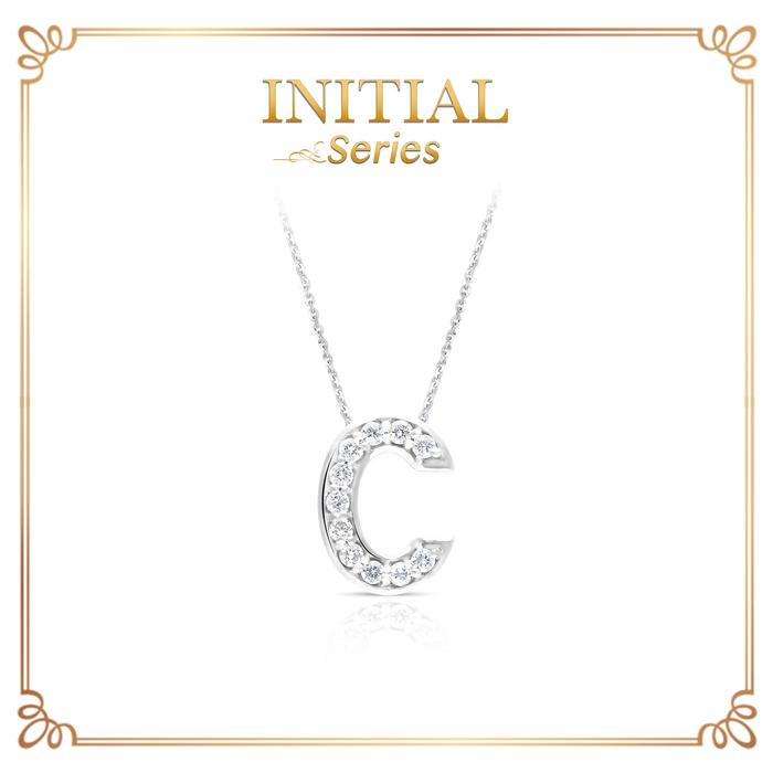 Gambar Liontin Berlian Inisial / Huruf C Swan Jewellery IMPD756136 - Putih dari Swan Jewellery Kota Administrasi Jakarta Selatan Tokopedia