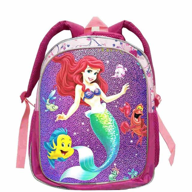 Little Mermaid Ariel Princess Backpack 