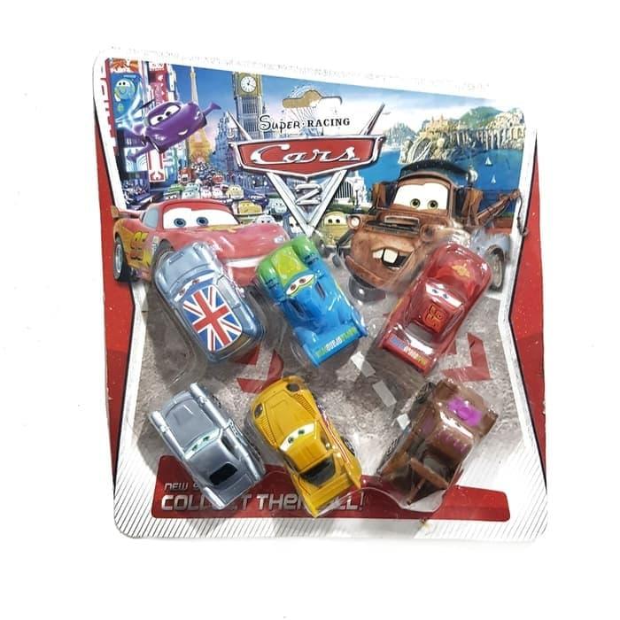 Gambar Mainan Anak Mobil Cars 6 pcs Pull Back 546 Toys dari tokoku.byfastop undefined Tokopedia