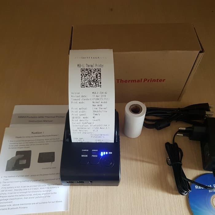 Gambar Bluetooth Printer EP5805AI EPPOS Mobile Android dari postech surabaya undefined Tokopedia