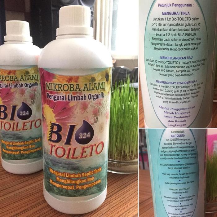 Jual Bio Toileto 324/ 1000 ml/1 liter - Jakarta Timur - Coffeecat_Baking | Tokopedia