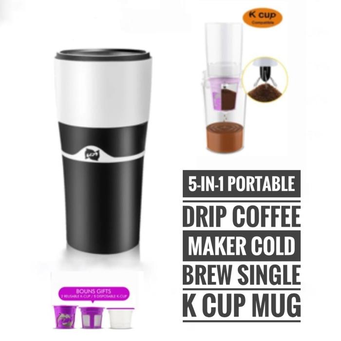 Portable Drip Coffee Maker Cold Brew 
