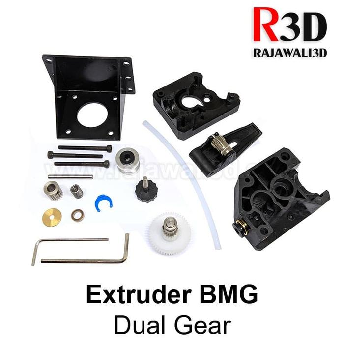 Gambar 3D Printer Parts BMG Extruder Dual Drive Bowden Extruder 1.75mm dari Rajawali3D undefined Tokopedia