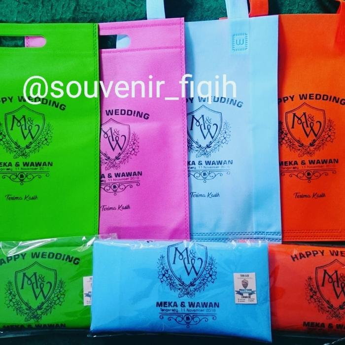 Gambar Souvenir tas sablon dari Souvenir fiqih undefined Tokopedia