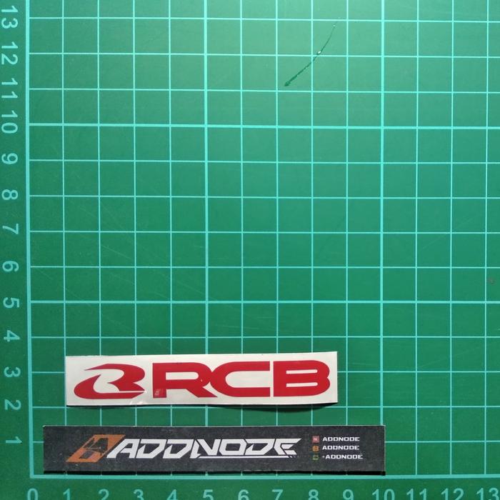 Gambar Sticker / Stiker Motor RCB Racing Boy V.3 - Merah dari +ADDNODE undefined Tokopedia